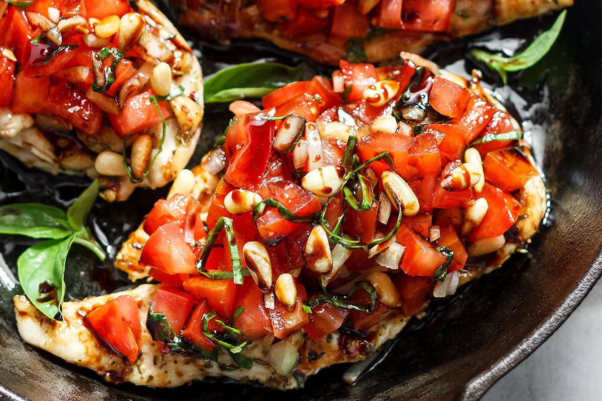 Grilled Bruschetta Chicken