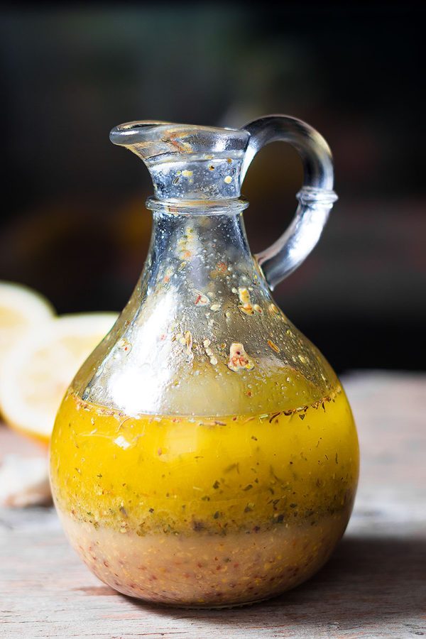 Greek Salad Dressing - #recipe by #eatwell101 - https://www.eatwell101.com/greek-dressing-recipe