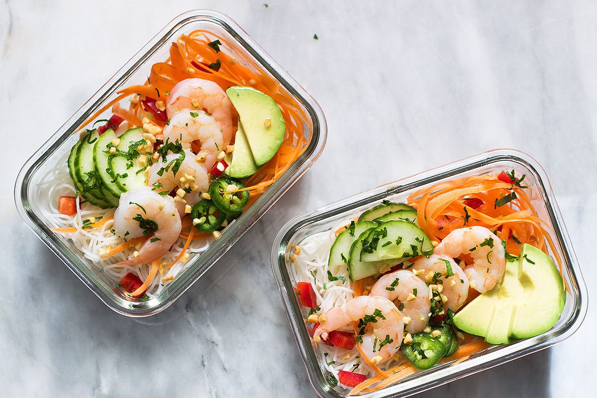 Spring Roll Meal Prep Bowls for the Week