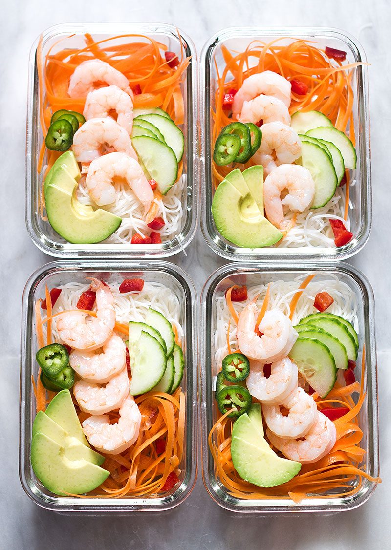 Meal Prep Recipe: Spring Rolls Meal Prep Bowls — Eatwell101