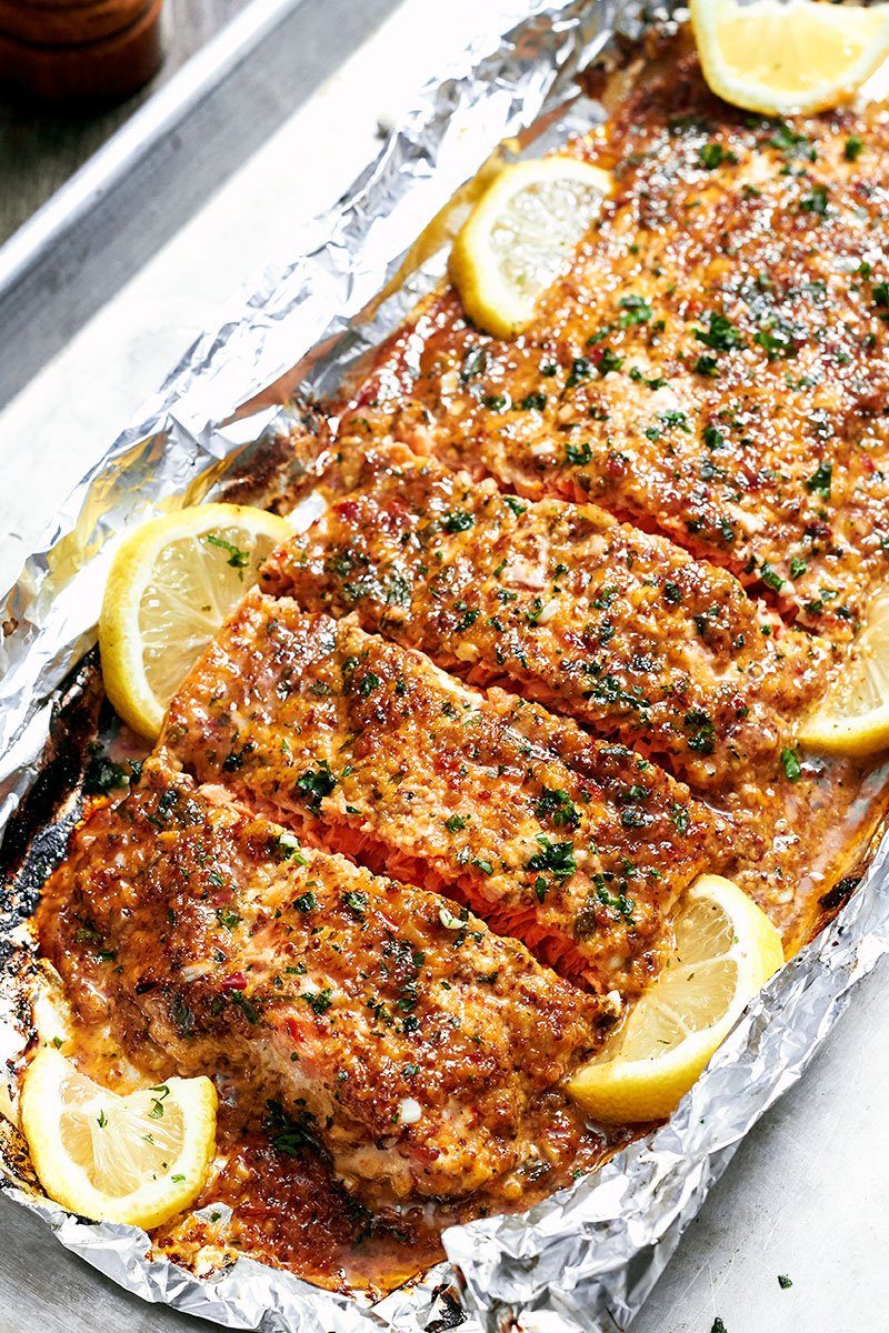 Honey Garlic Baked Salmon Recipe – Honey Garlic Salmon Recipe — Eatwell101