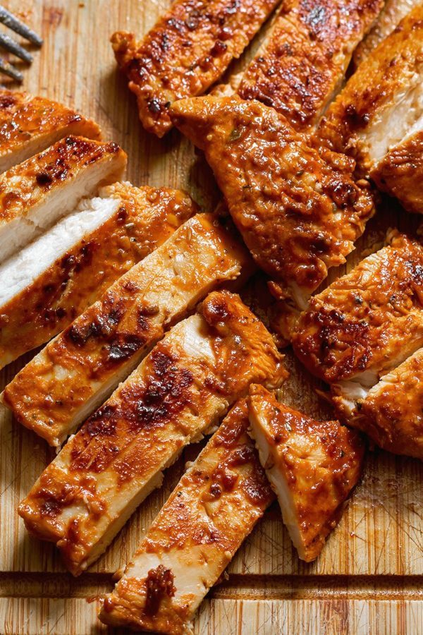 Honey Lime Grilled Chicken - #recipe by #eatwell101 - https://www.eatwell101.com/easy-grilled-chicken-with-spicy-honey-lime-sauce