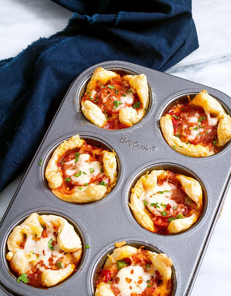 Pepperoni Pizza Puffs-recipe