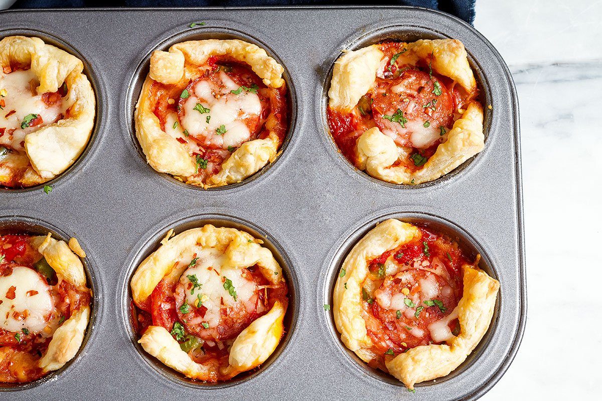 Pepperoni Pizza Cups