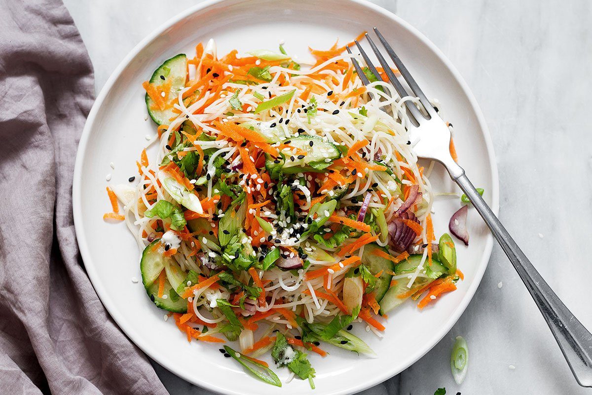 Spring Roll Noodle Salad