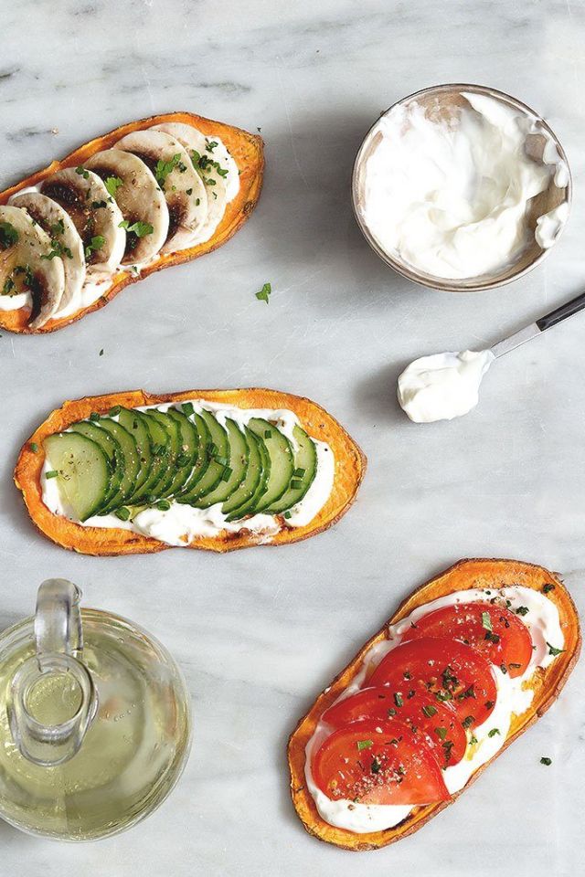 Sweet Potato Toasts