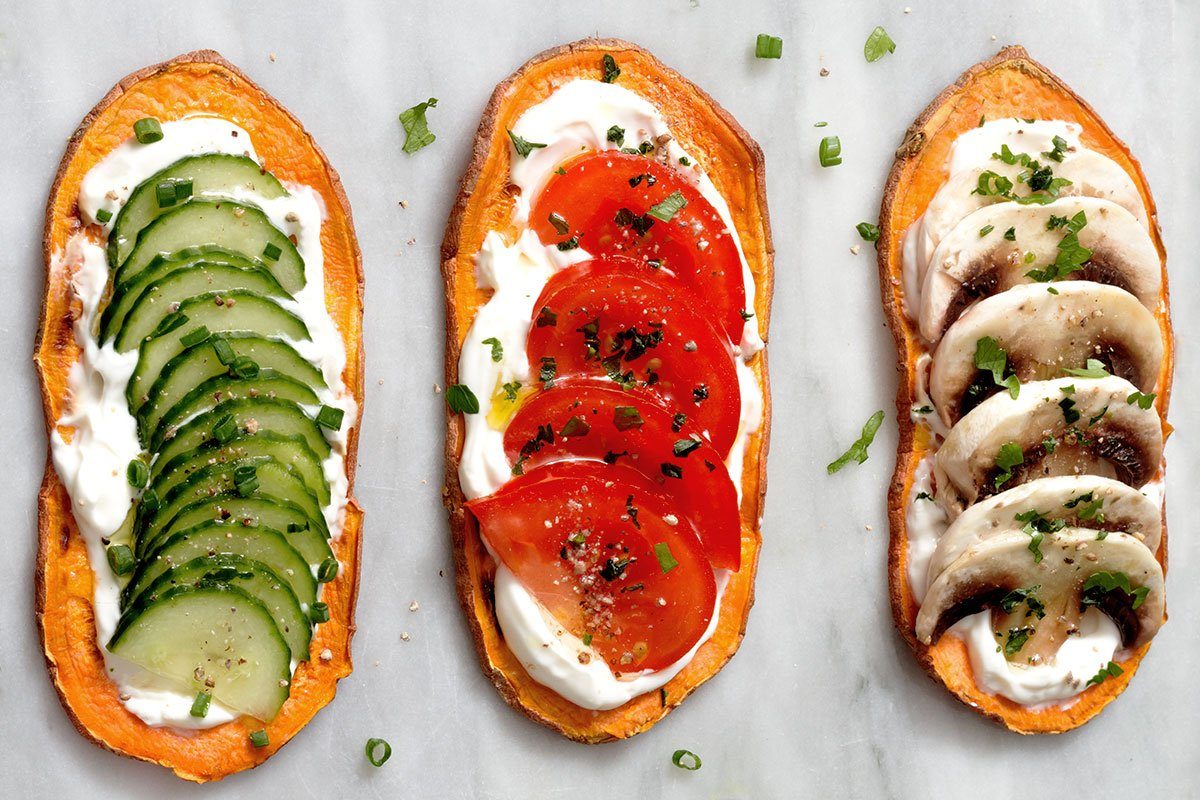 Sweet Potato Toasts