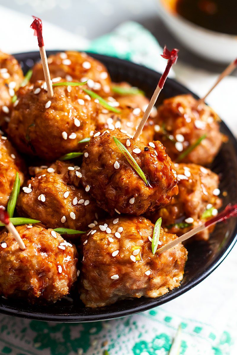 baked-Chicken Meatballs