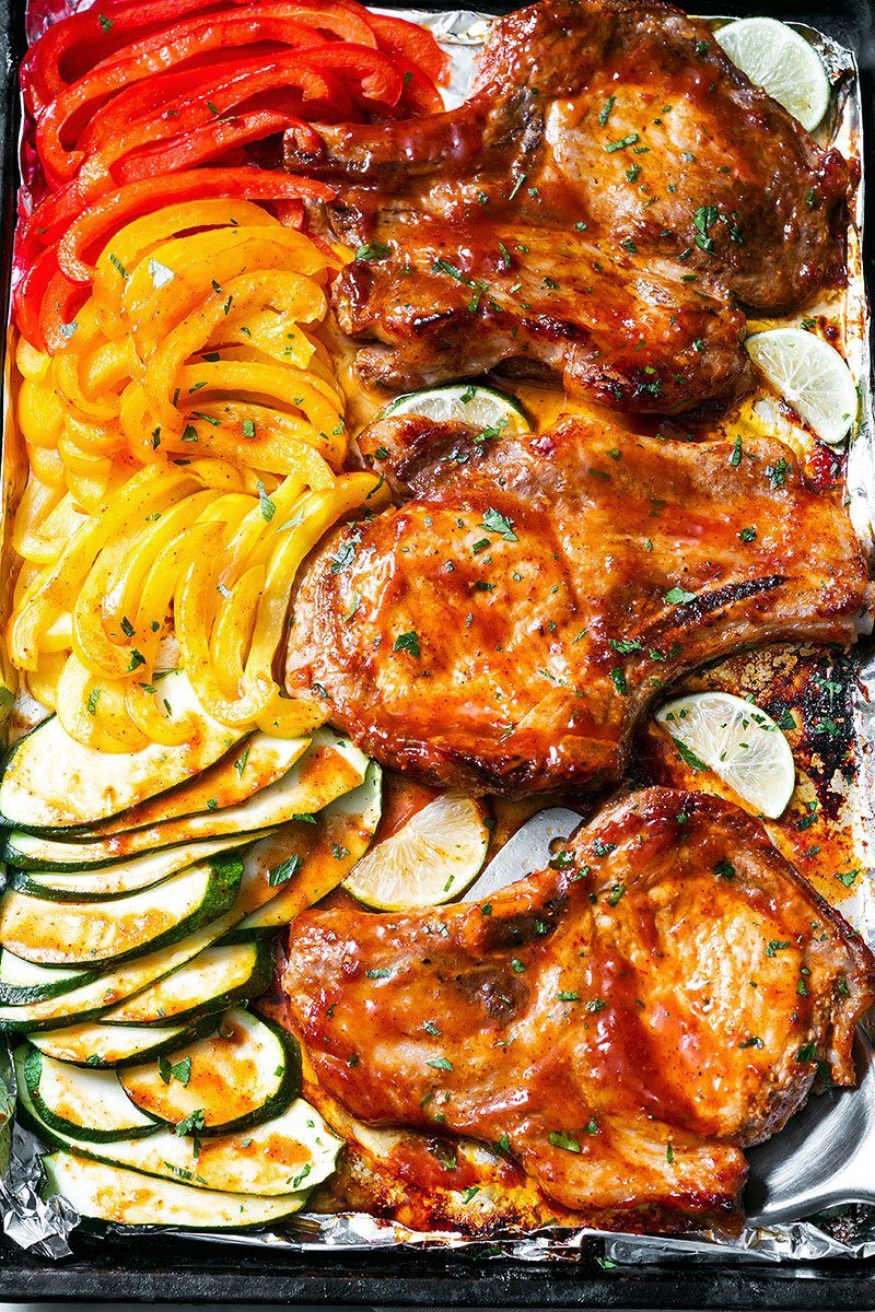 Baked BBQ Pork Chops Recipe — Eatwell101