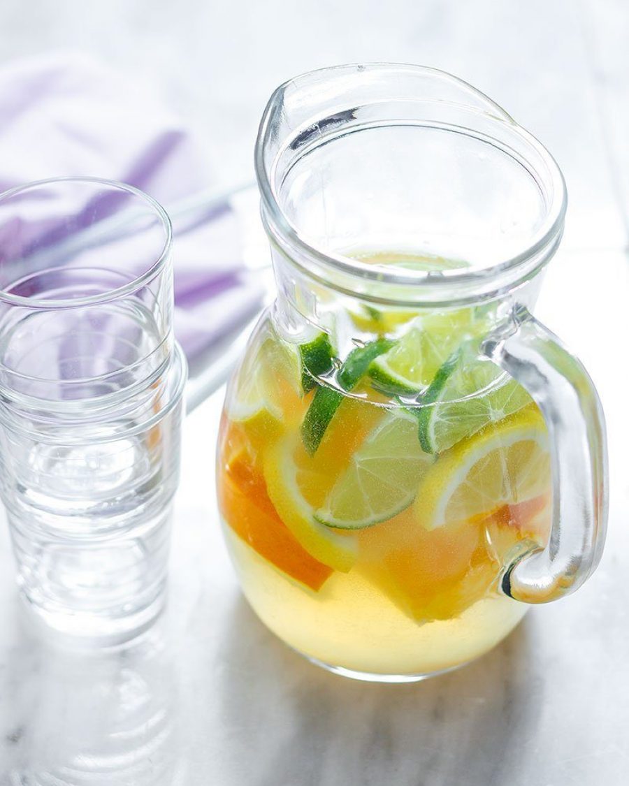 Fresh Coconut Water Lemonade - #recipe by #eatwell101 - https://www.eatwell101.com/coconut-water-lemonade-recipe