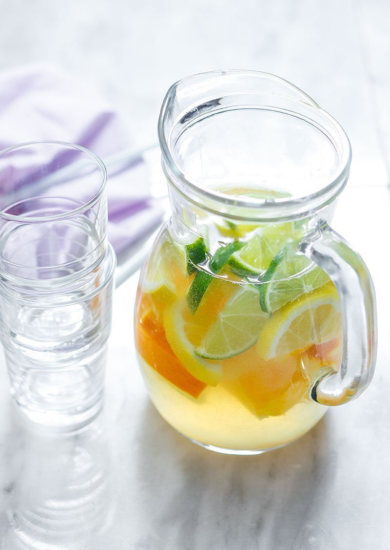 Fresh Coconut Water Lemonade