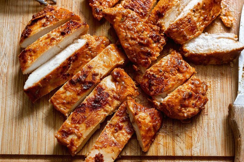 Honey Lime Grilled Chicken - #recipe by #eatwell101 - https://www.eatwell101.com/easy-grilled-chicken-with-spicy-honey-lime-sauce