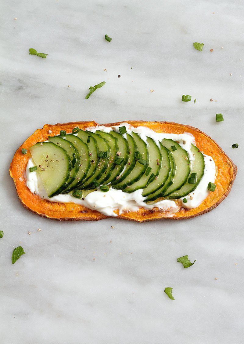 how to toast sweet potato
