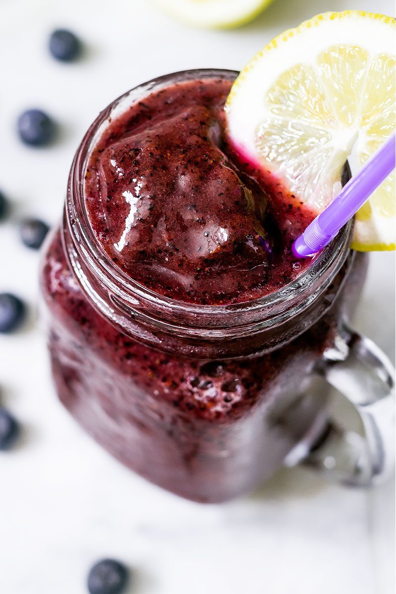 Blueberry -Slushie-recipe