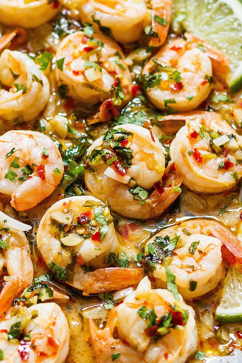 Garlic Cilantro Lime Shrimp