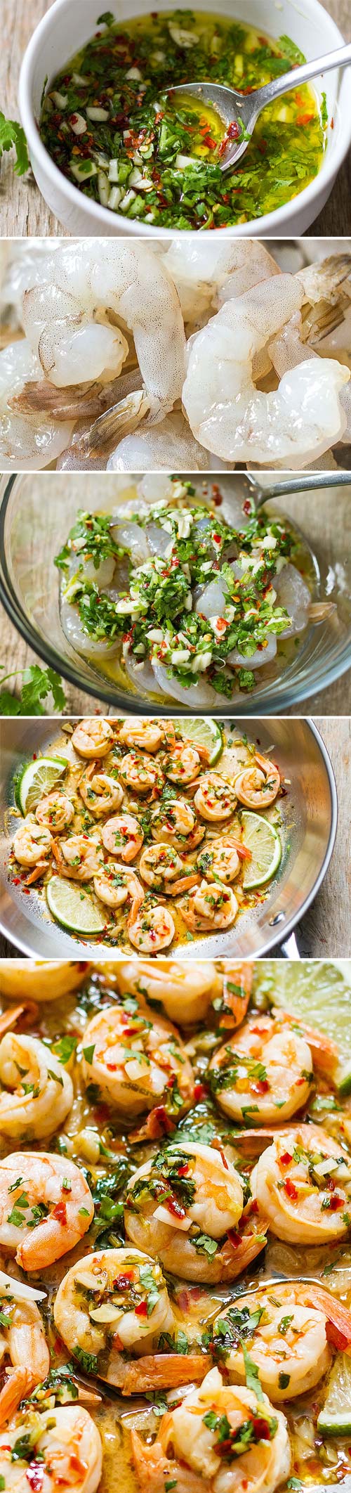 Cilantro Lime Shrimp - #shrimp #recipe #eatwell101 - This cilantro lime shrimp recipe is a perfect low-calorie option when you're looking for a quick, light dinner.