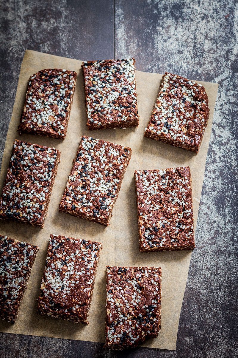 No Bake Chocolate Peanut Butter Bars