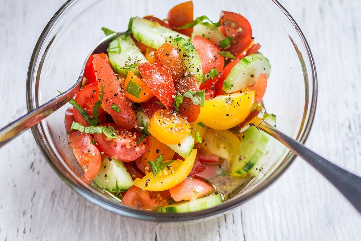 Cucumber Tomato Salad — Eatwell101