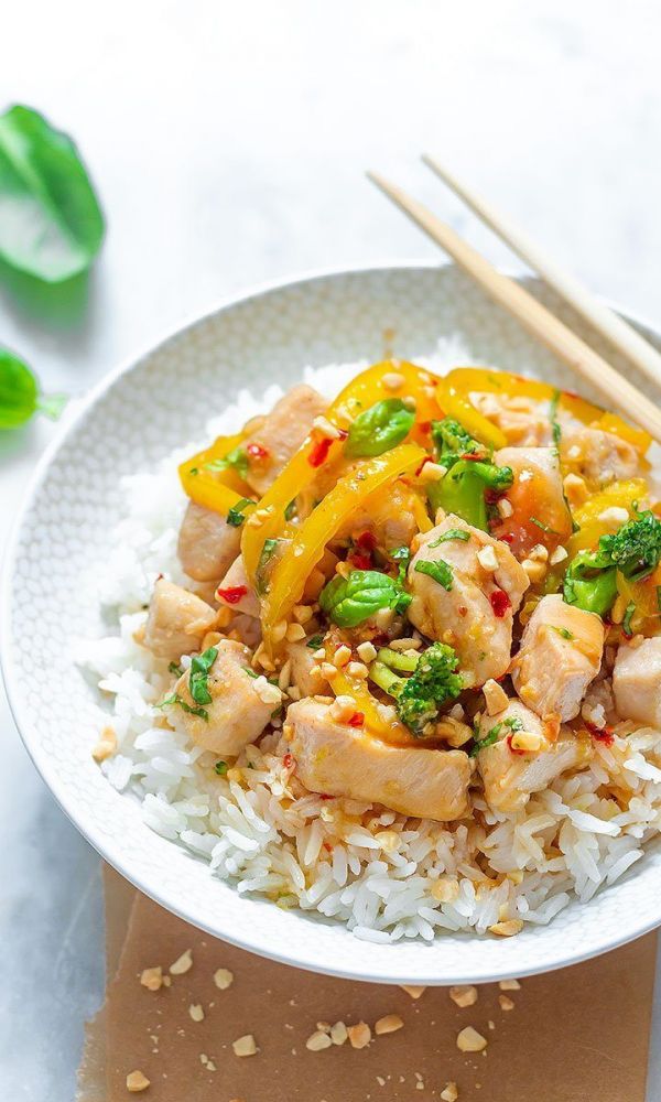Savory-Sweet Chicken Stir Fry