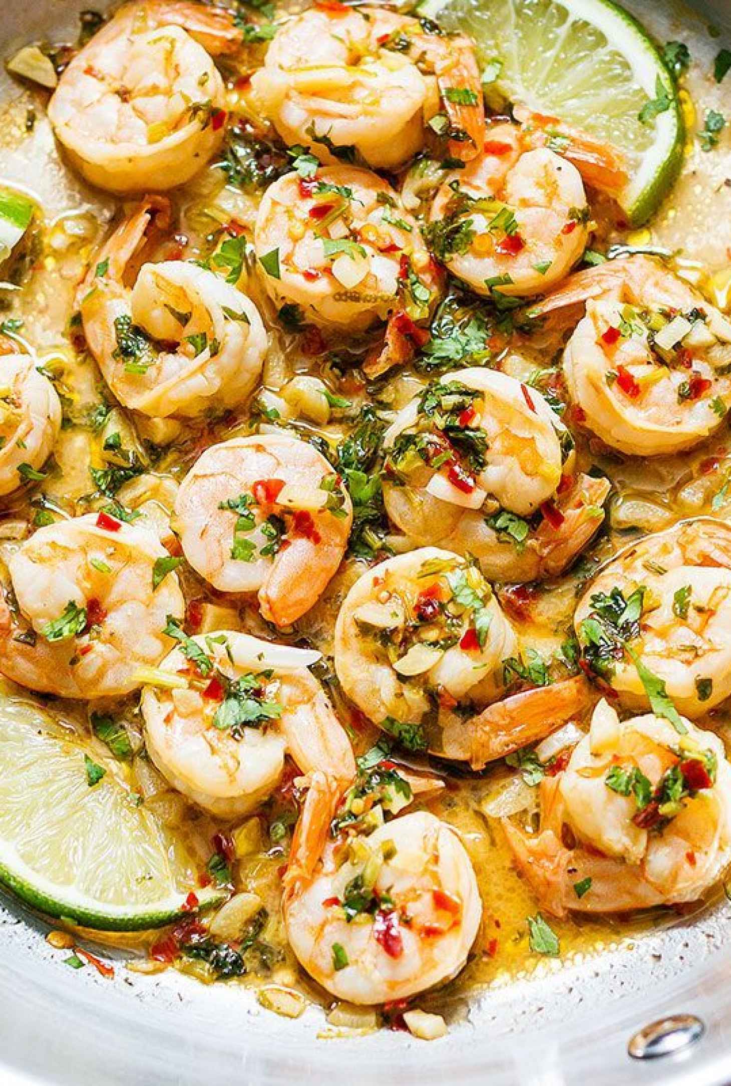 Cilantro Lime Shrimp - #recipe by #eatwell101 - https://www.eatwell101.com/honey-cilantro-lime-shrimp