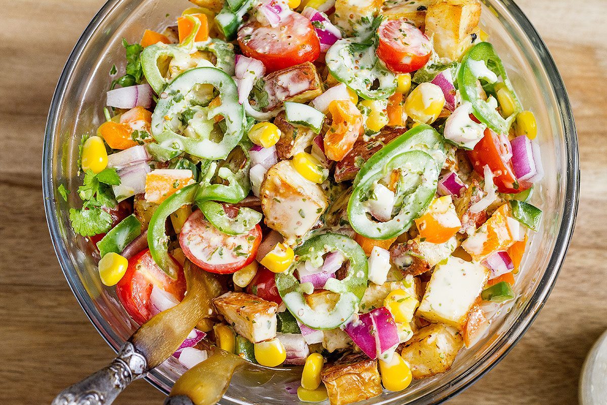 Roasted Potato Salad