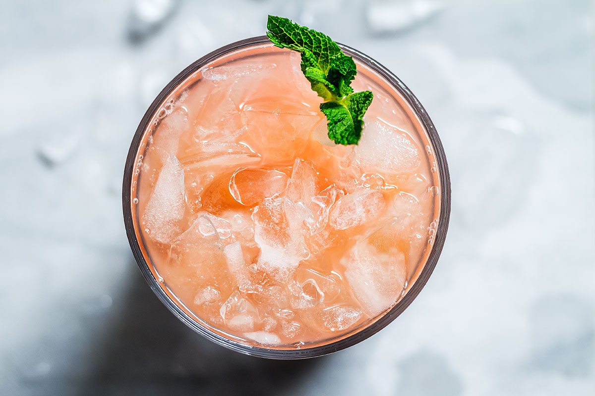 Tequila Mint Grapefruit Refresher