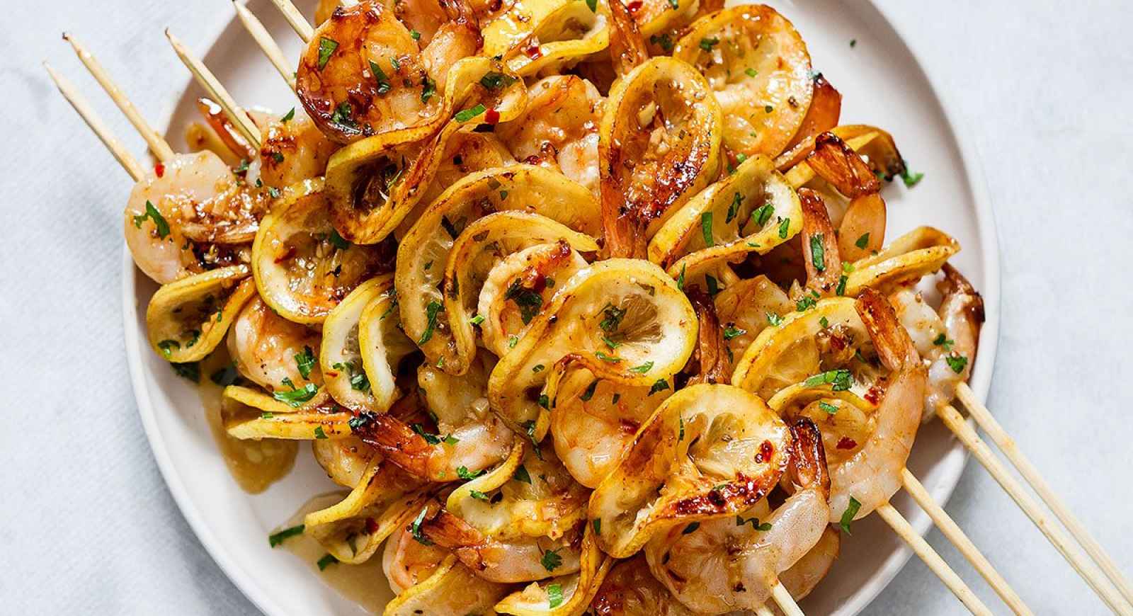 Lemon Grilled Shrimp Recipe With Honey Garlic Glaze Eatwell101
