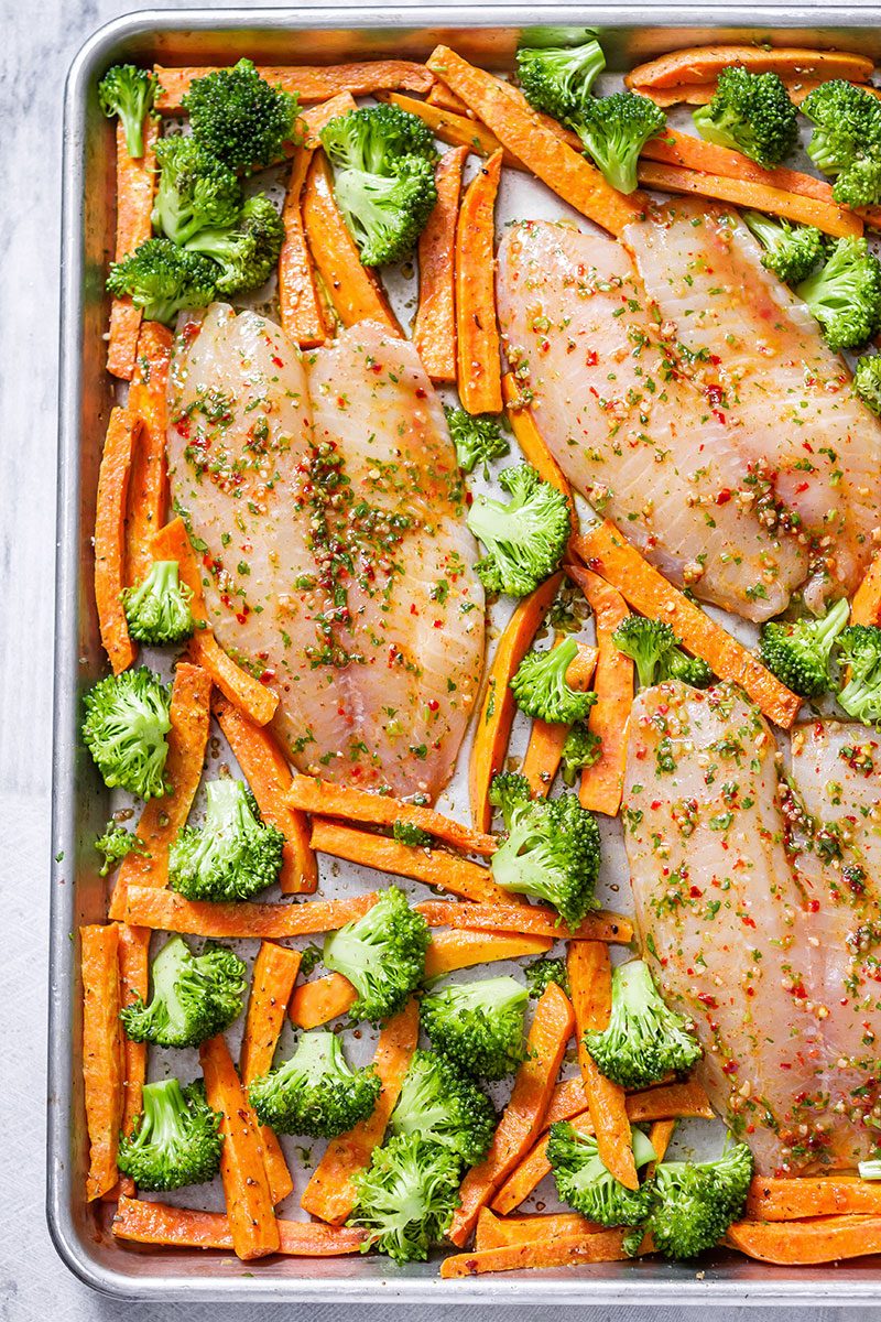 Sheet-Pan Chili-Lime Tilapia Recipe – Baked Tilapia — Eatwell101