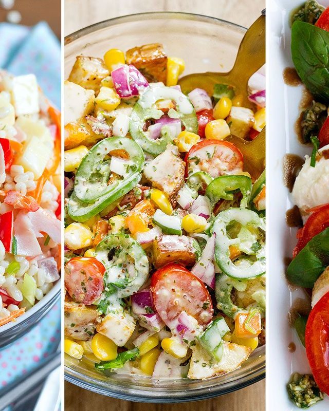 22 Delicious & Healthy Salads for Summer - #recipe by #eatwell101 - https://www.eatwell101.com/easy-healthy-salad-recipes