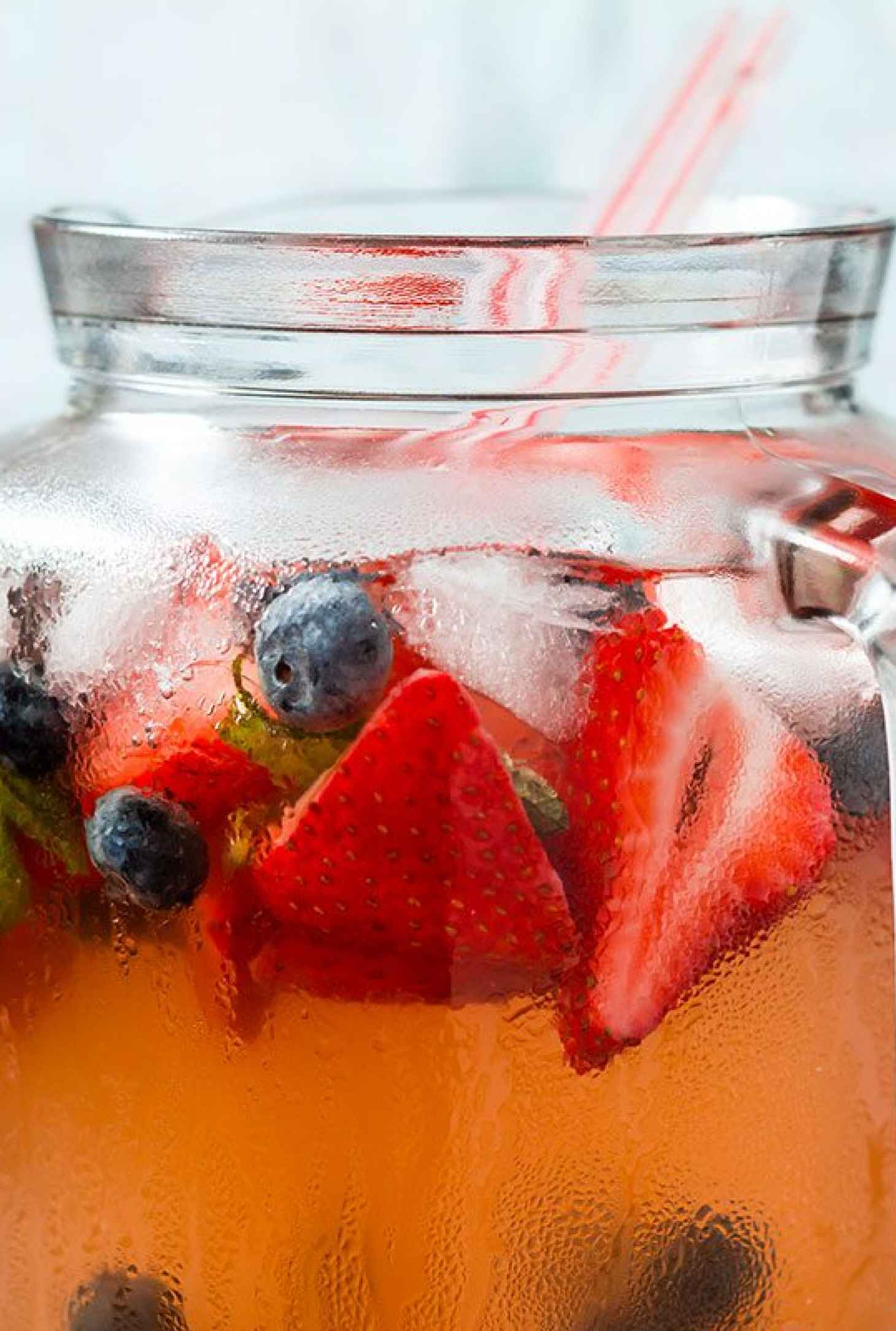 Perfect Fruity Iced Tea - #recipe by #eatwell101 - https://www.eatwell101.com/iced-tea-recipe