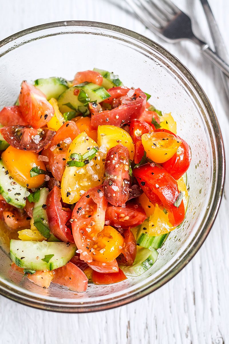 Cucumber Tomato Salad