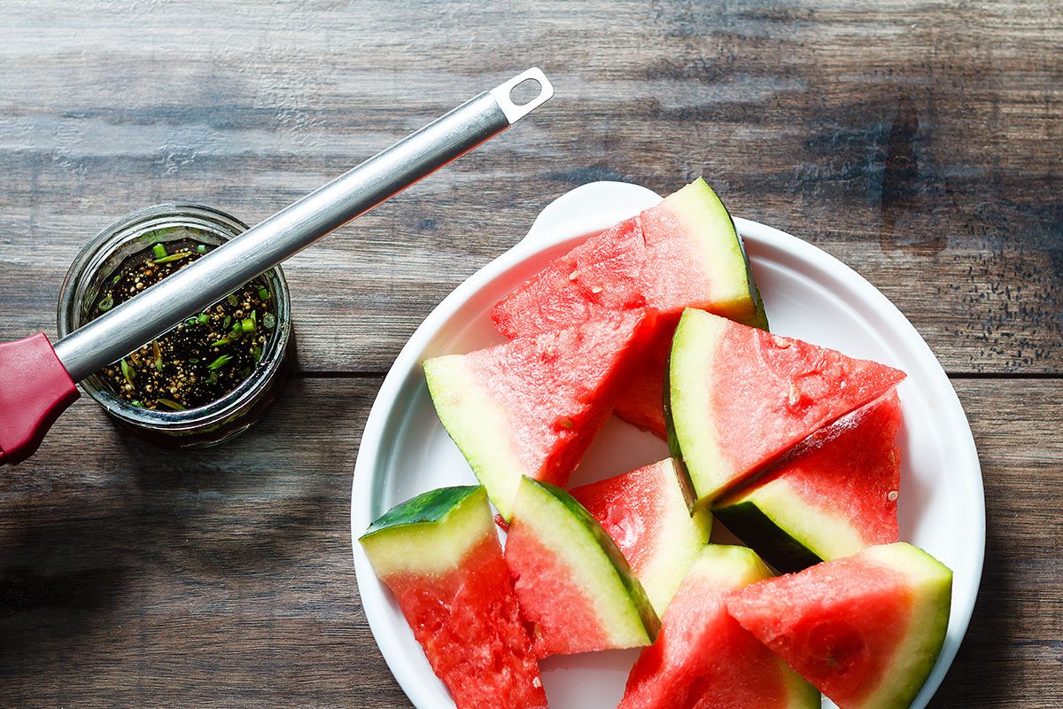 how to grill watermelon