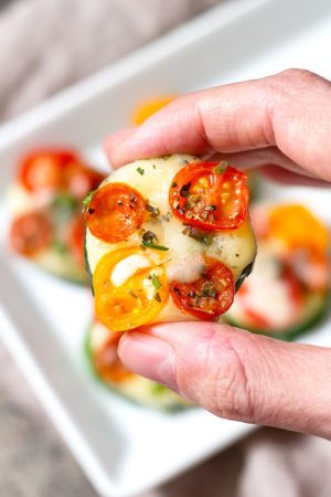 Mini Zucchini Pizzas