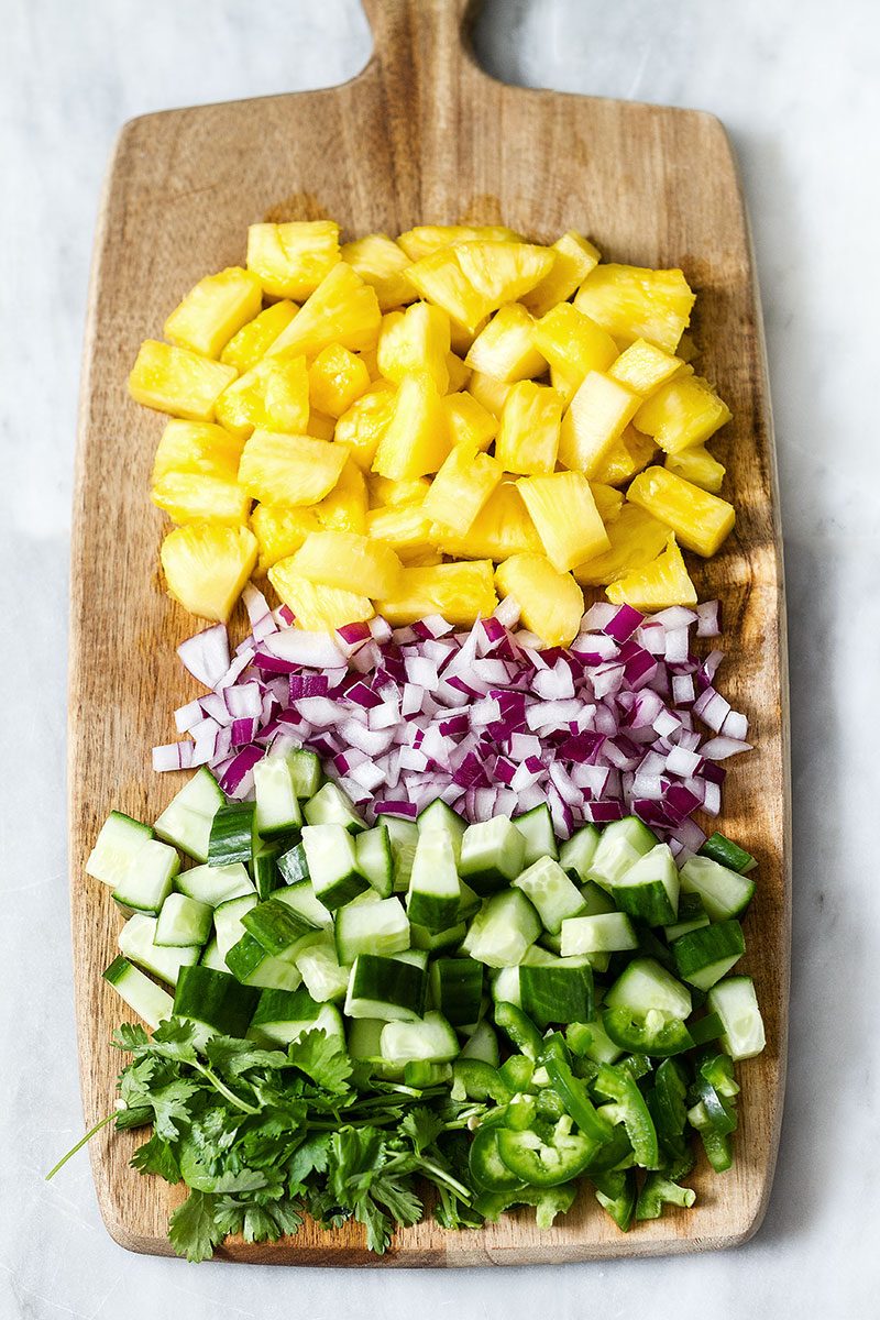 Pineapple Cucumber Jalapeño Salad Recipe — Eatwell101