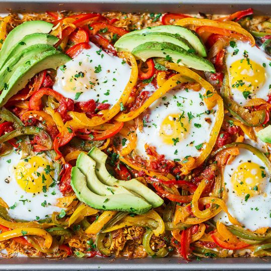 Eggs Sweet Potato Sheet Pan Breakfast -11 Easy Ways To Cook Sweet Potatoes