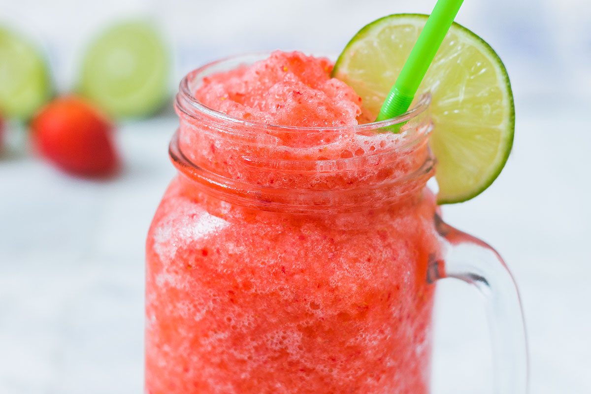 Strawberry Lemonade Slushie