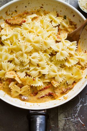 Creamy Sun-Dried Tomato Pasta