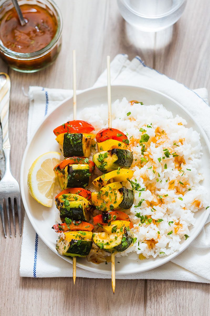 grilled squash zucchini