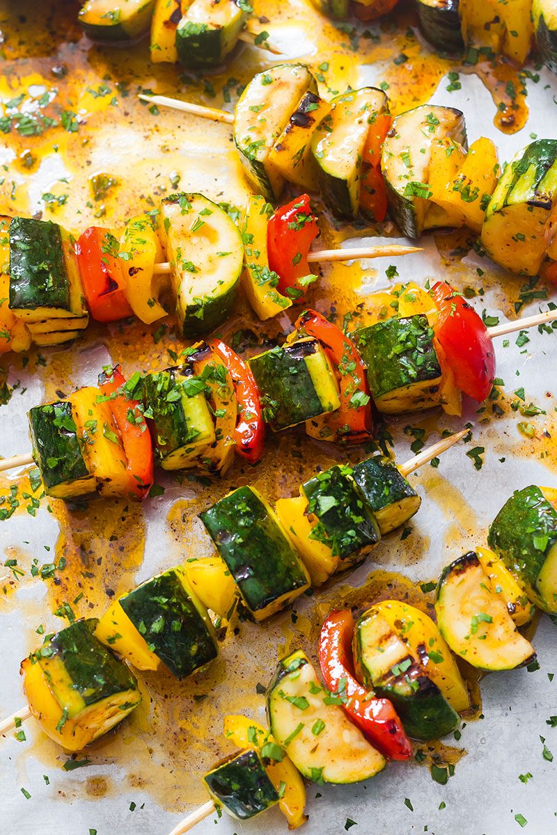 Grilled Zucchini Recipe with BBQ Sauce — Eatwell101