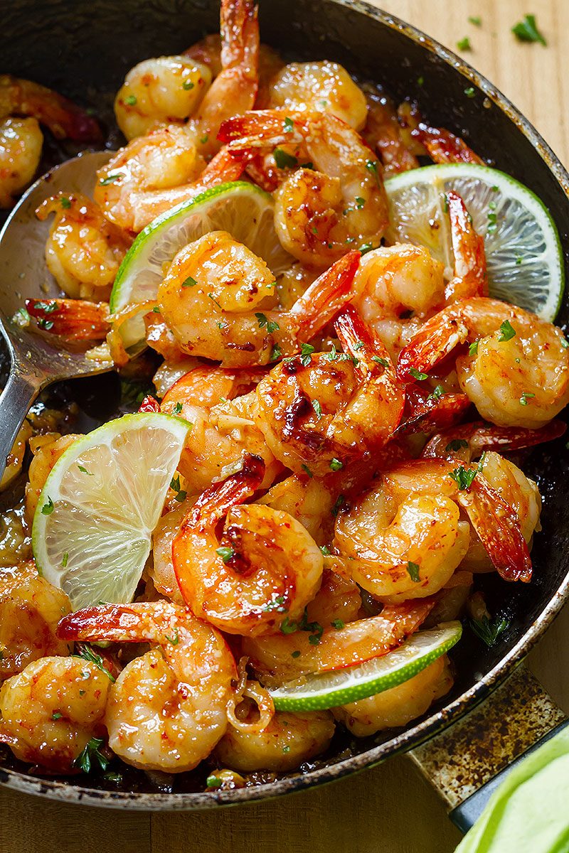 Garlic Lime Shrimp Recipe - Healthy Shrimp Recipe — Eatwell101