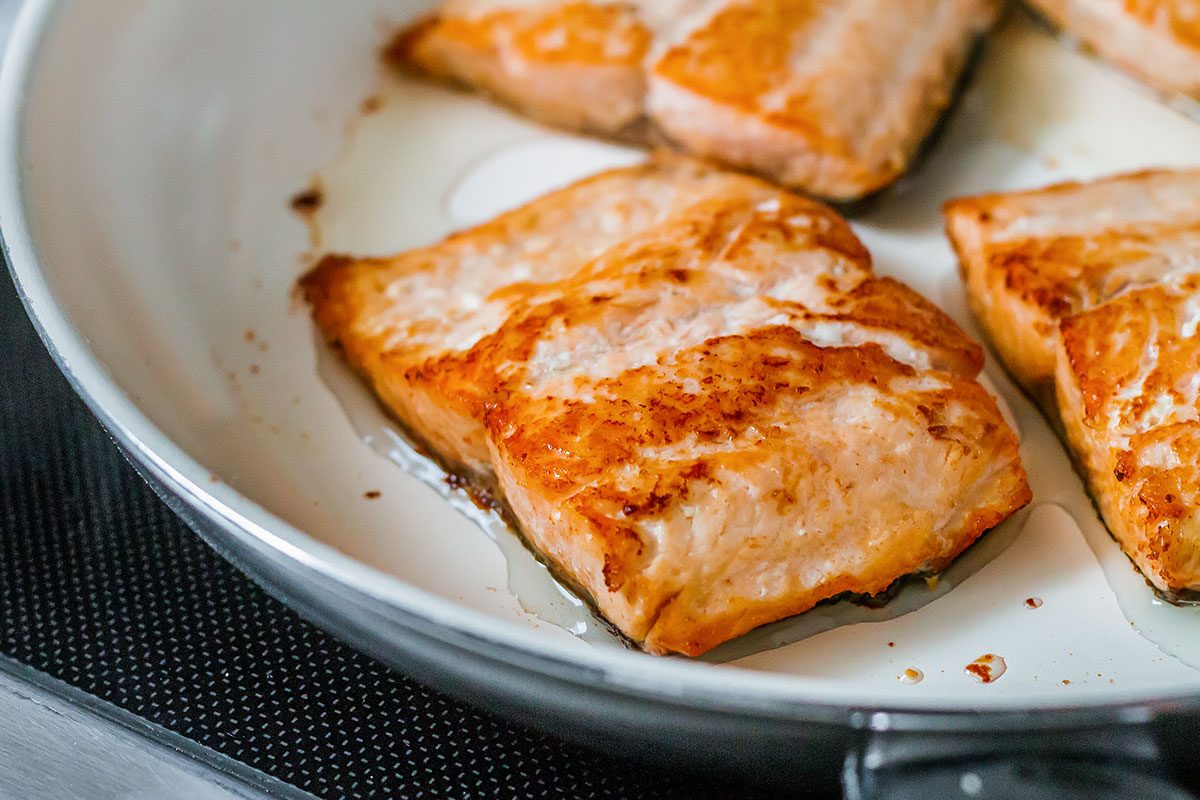 Pan Seared Salmon – #eatwell101 #recipe #salmon - The EASIEST, most FLAVORFUL salmon you will ever make.