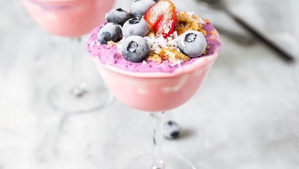 No-Bake Mixed Berry Dessert - #recipe by #eatwell101 - https://www.eatwell101.com/no-bake-mixed-berry-dessert