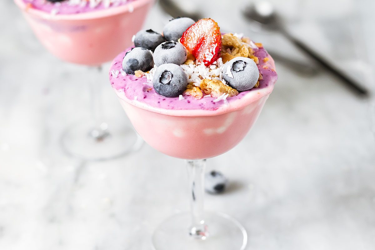 No-Bake Mixed Berry Dessert