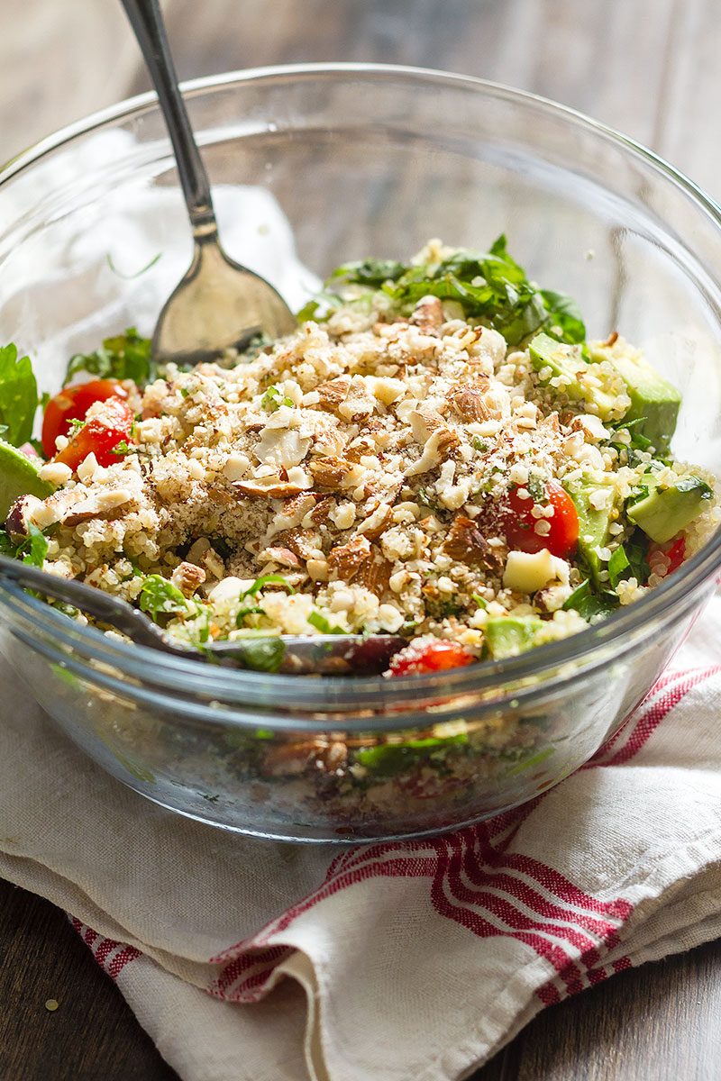 Avocado Quinoa Salad Recipe Eatwell101