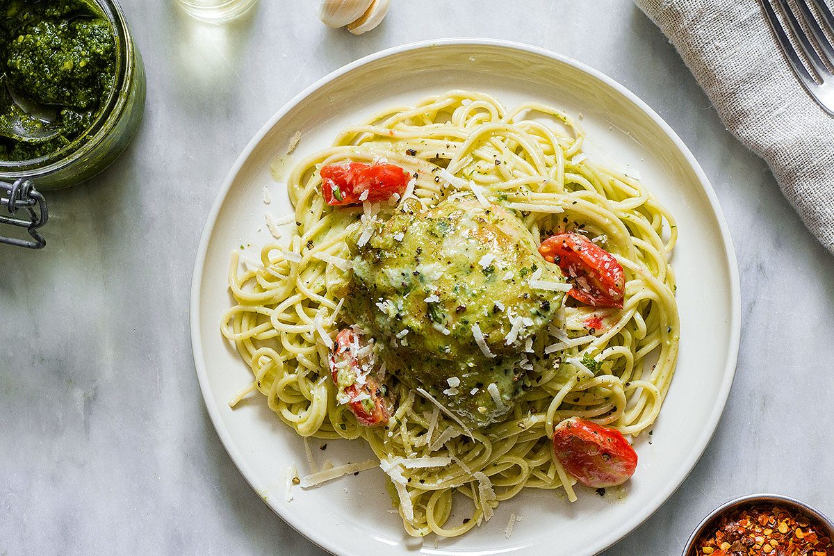 Chicken Pesto Pasta