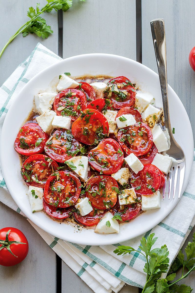 how to marinate tomatoes