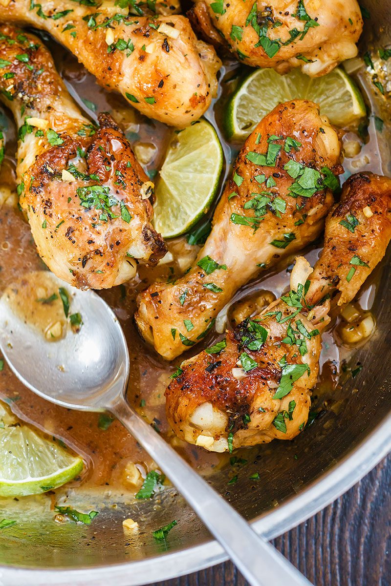 Braised Lime Chicken Recipe — Eatwell101