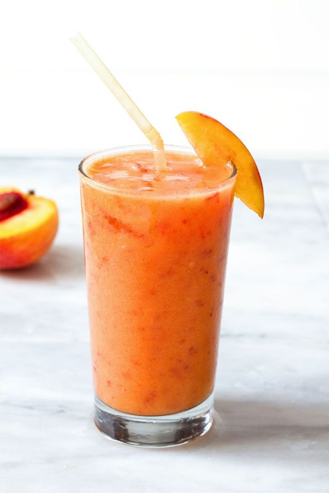 Gingerized Peach Smoothie