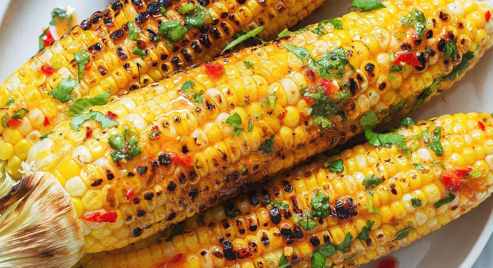 Grilled Corn On The Cob Recipe With Chili Lime Butter Eatwell101