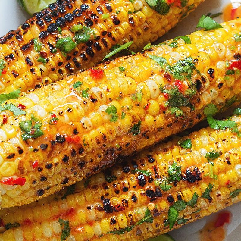Grilled vegetables with zucchini, peppers, and squash, seasoned and charred for the perfect vegetarian BBQ side dish